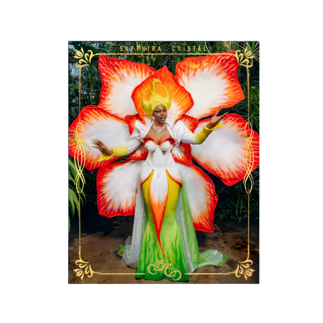 Deluxe "Flower Sapphira" Print-#3