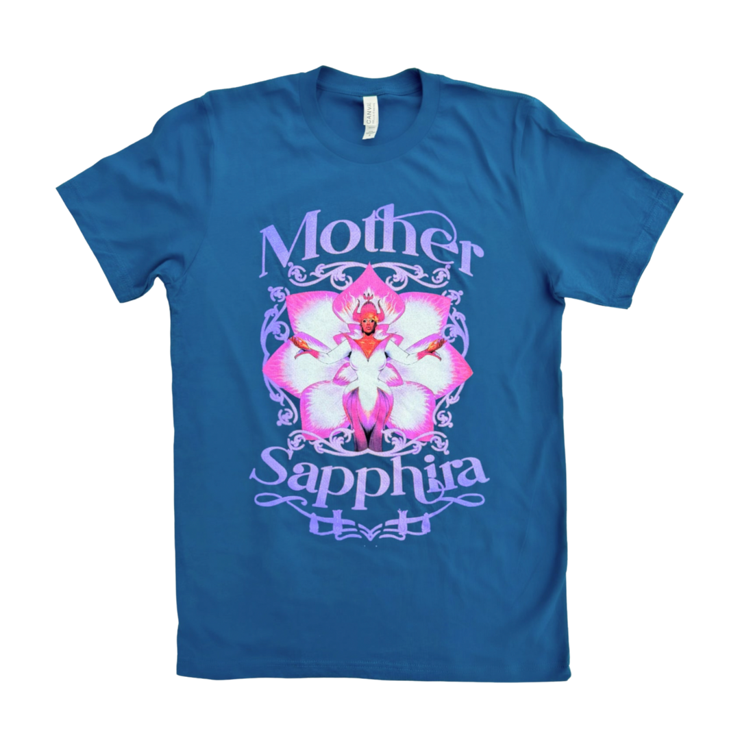 Mother Sapphira Blue T-shirt