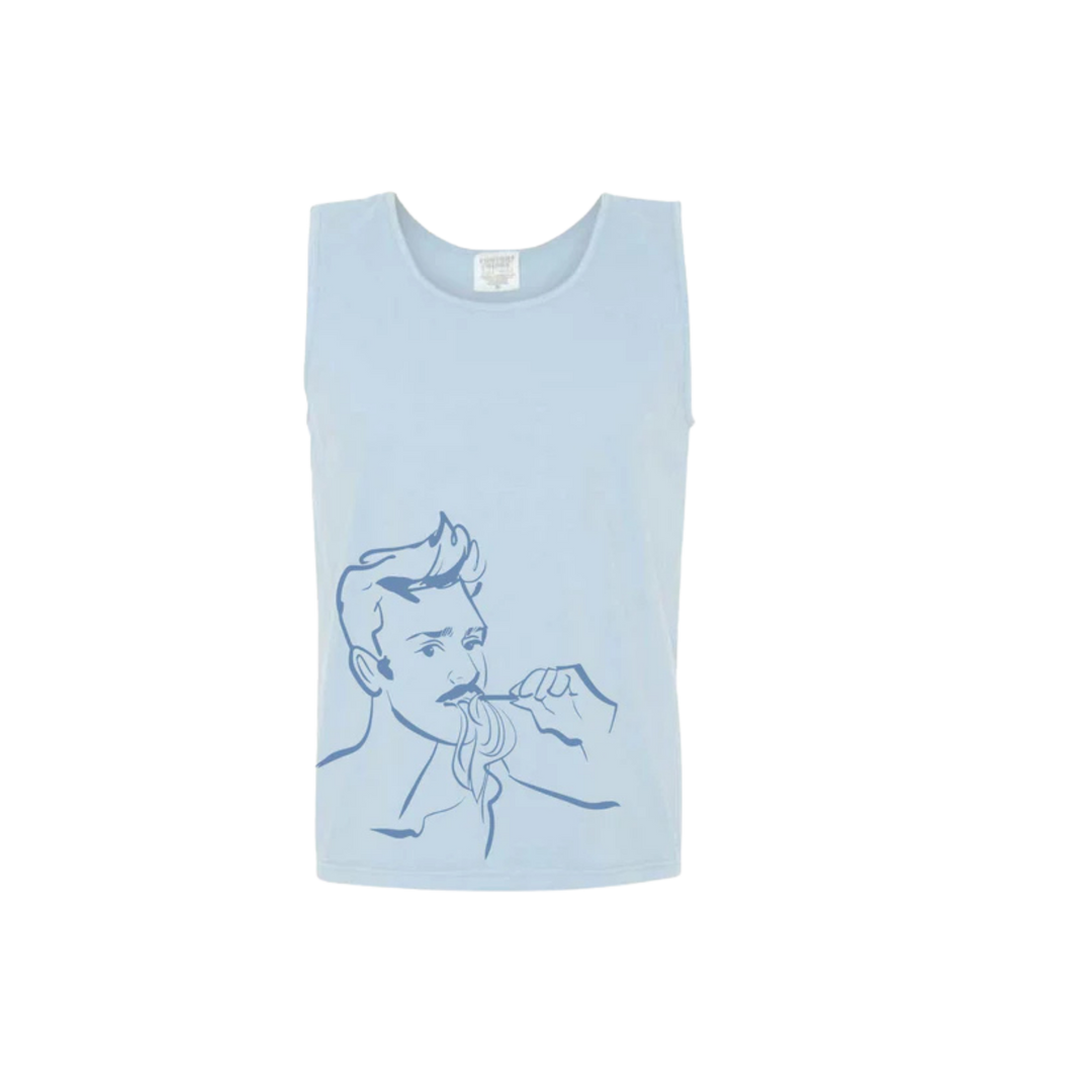 Matteo Lane Unisex Tank - Blue